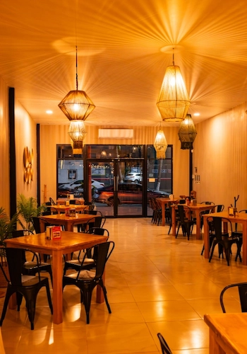 Interior del restaurante